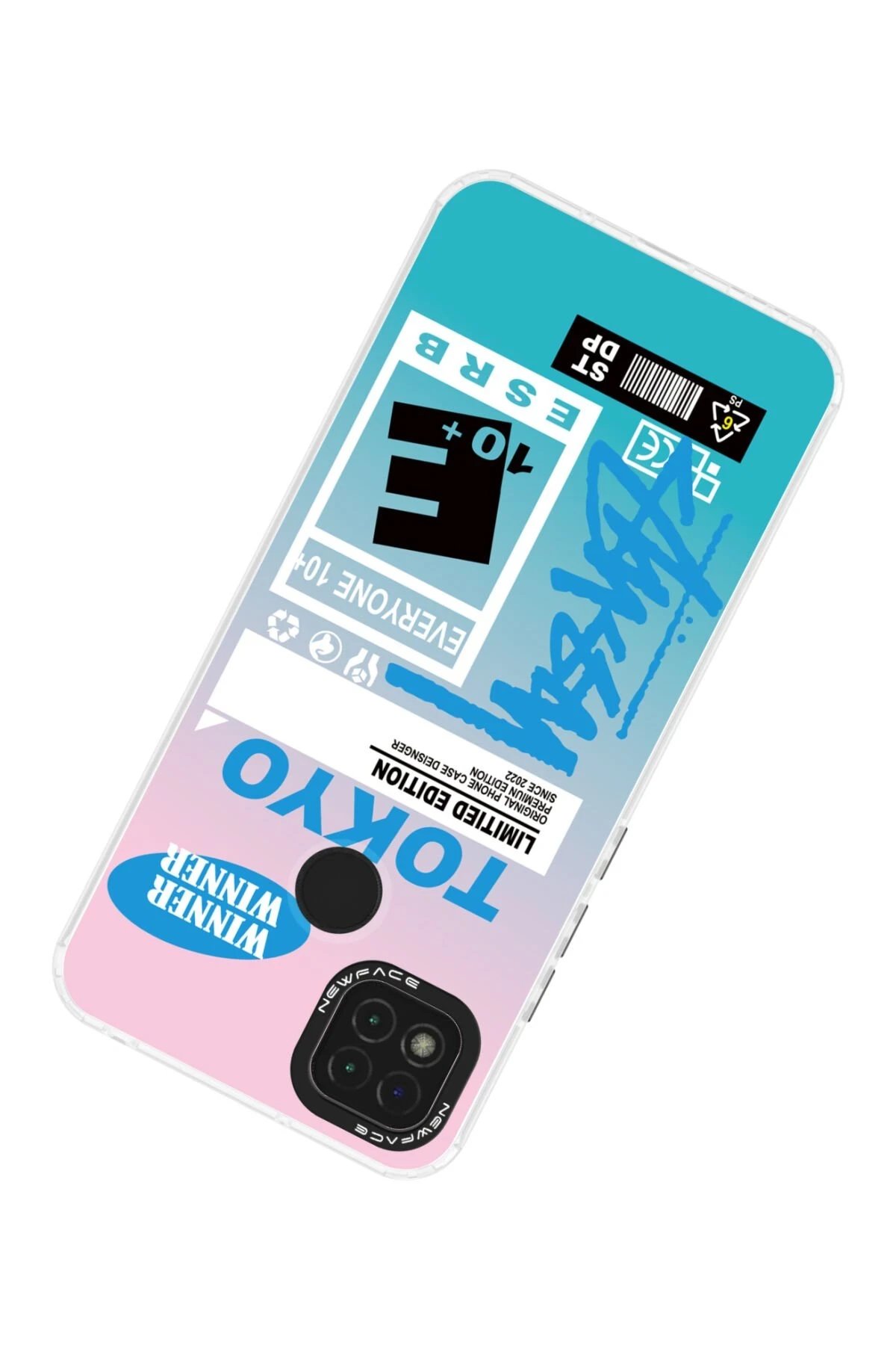 Newface Xiaomi Redmi 9C Kılıf Estoril Desenli Kapak - Estoril - 1