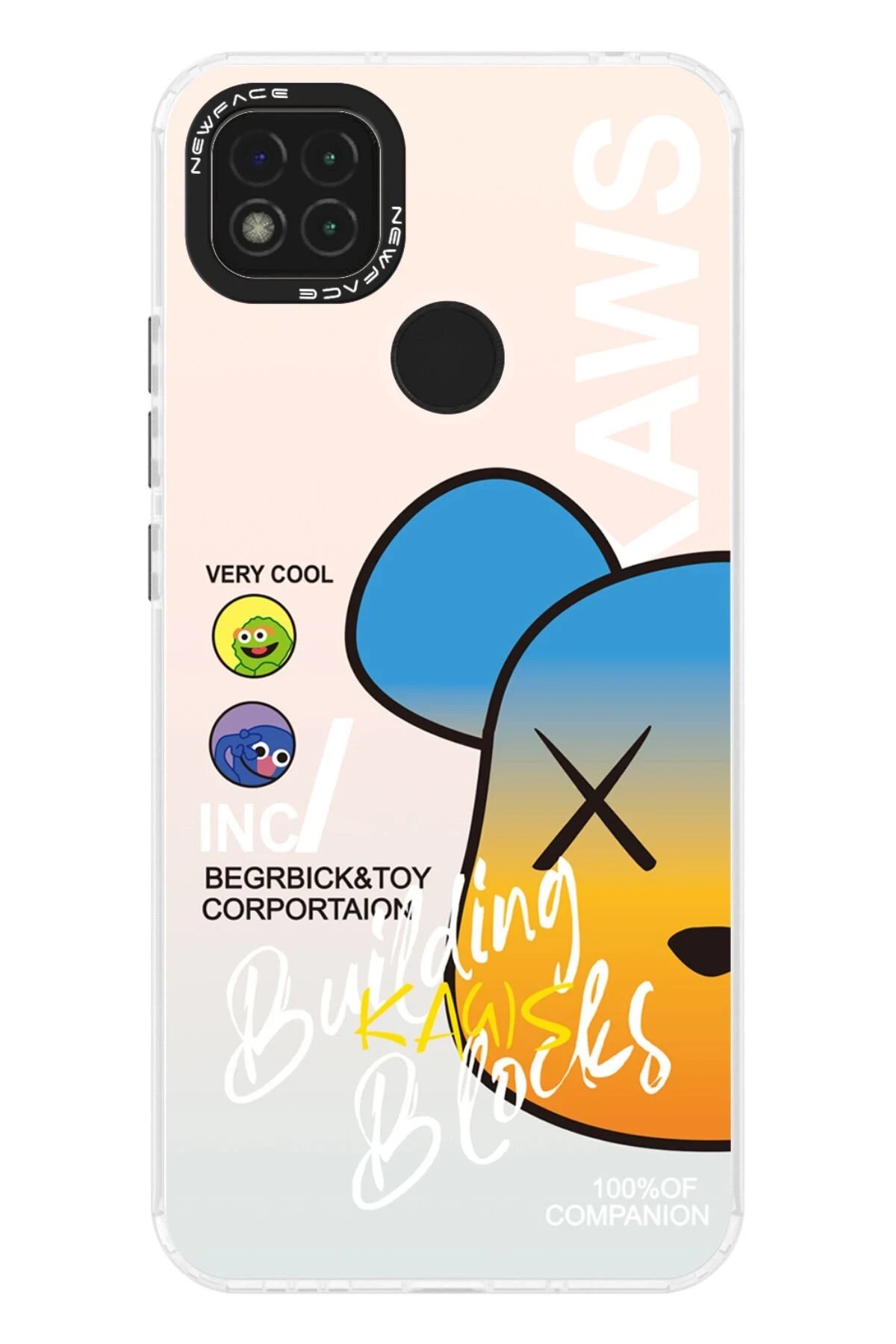 Newface Xiaomi Redmi 9C Kılıf Estoril Desenli Kapak - Estoril - 6