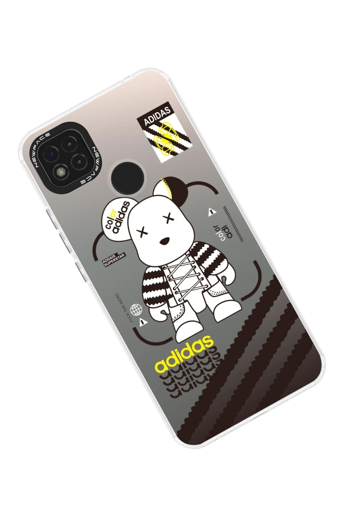 Newface Xiaomi Redmi 9C Kılıf Estoril Desenli Kapak - Estoril - 7