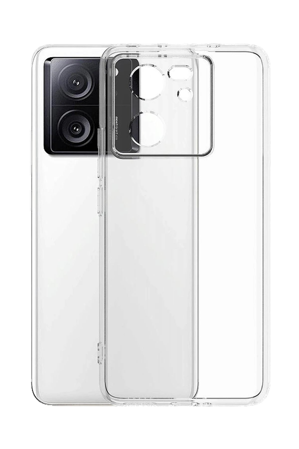 Newface Xiaomi Mi 13T Pro Kılıf Lüx Şeffaf Silikon