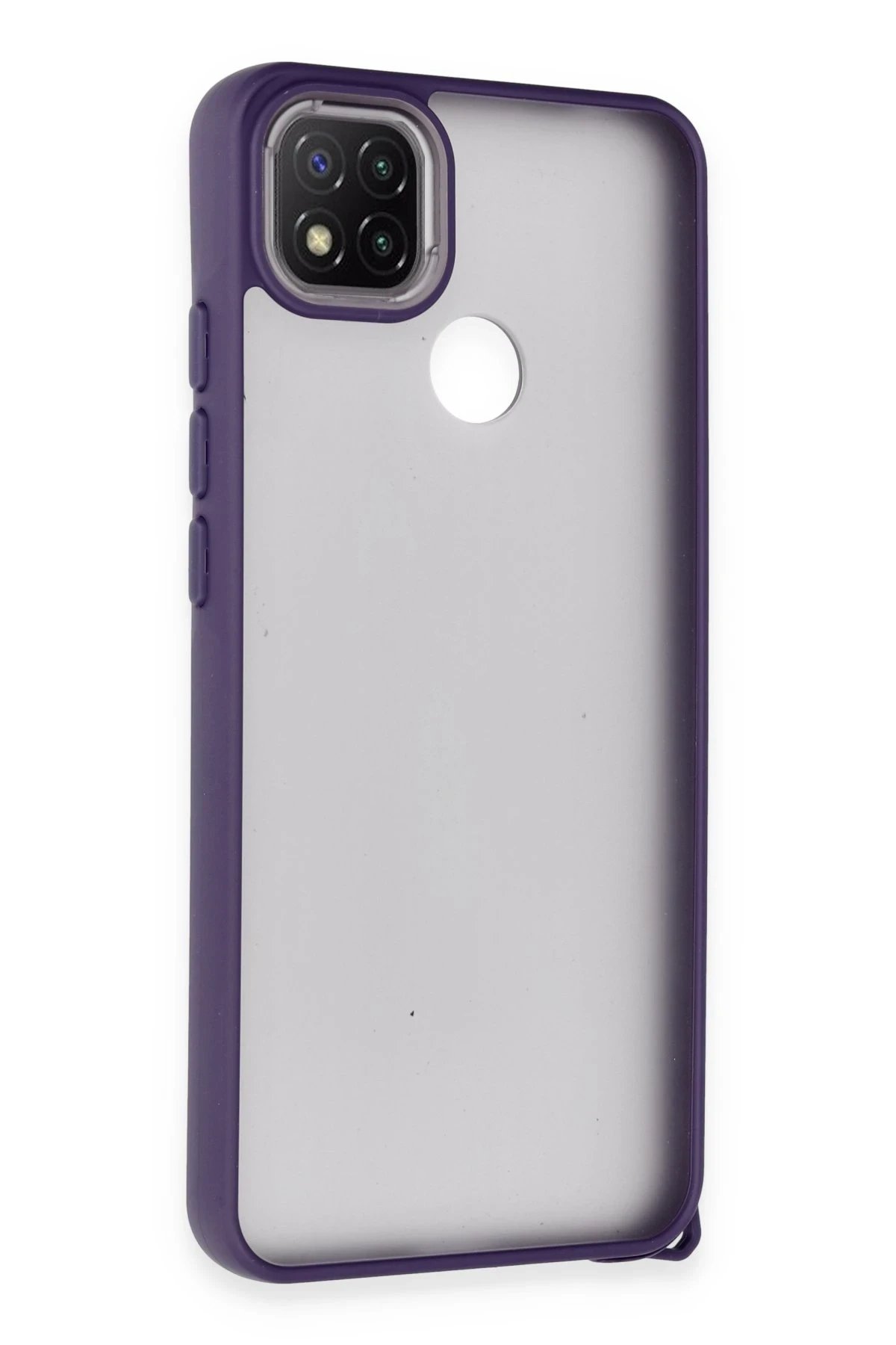 Newface Xiaomi Redmi 9C Kılıf Elegant Kapak - Derin Mor