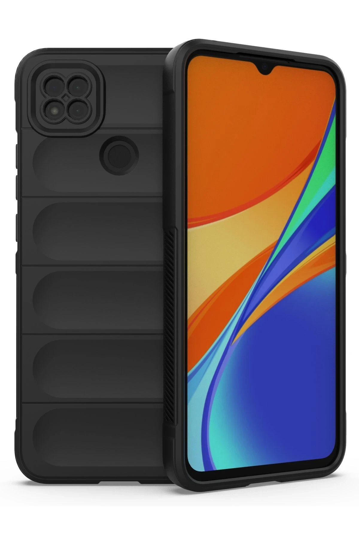Newface Xiaomi Redmi 9C Kılıf Optimum Silikon - Siyah