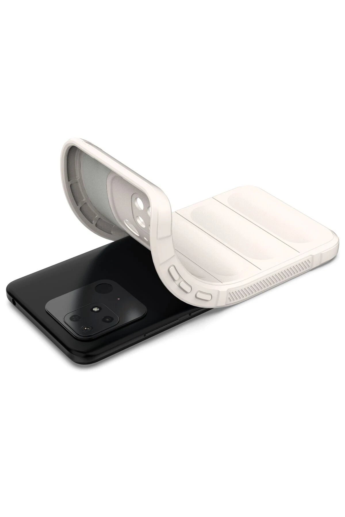 Newface Xiaomi Redmi 10C Kılıf Optimum Silikon - Krem