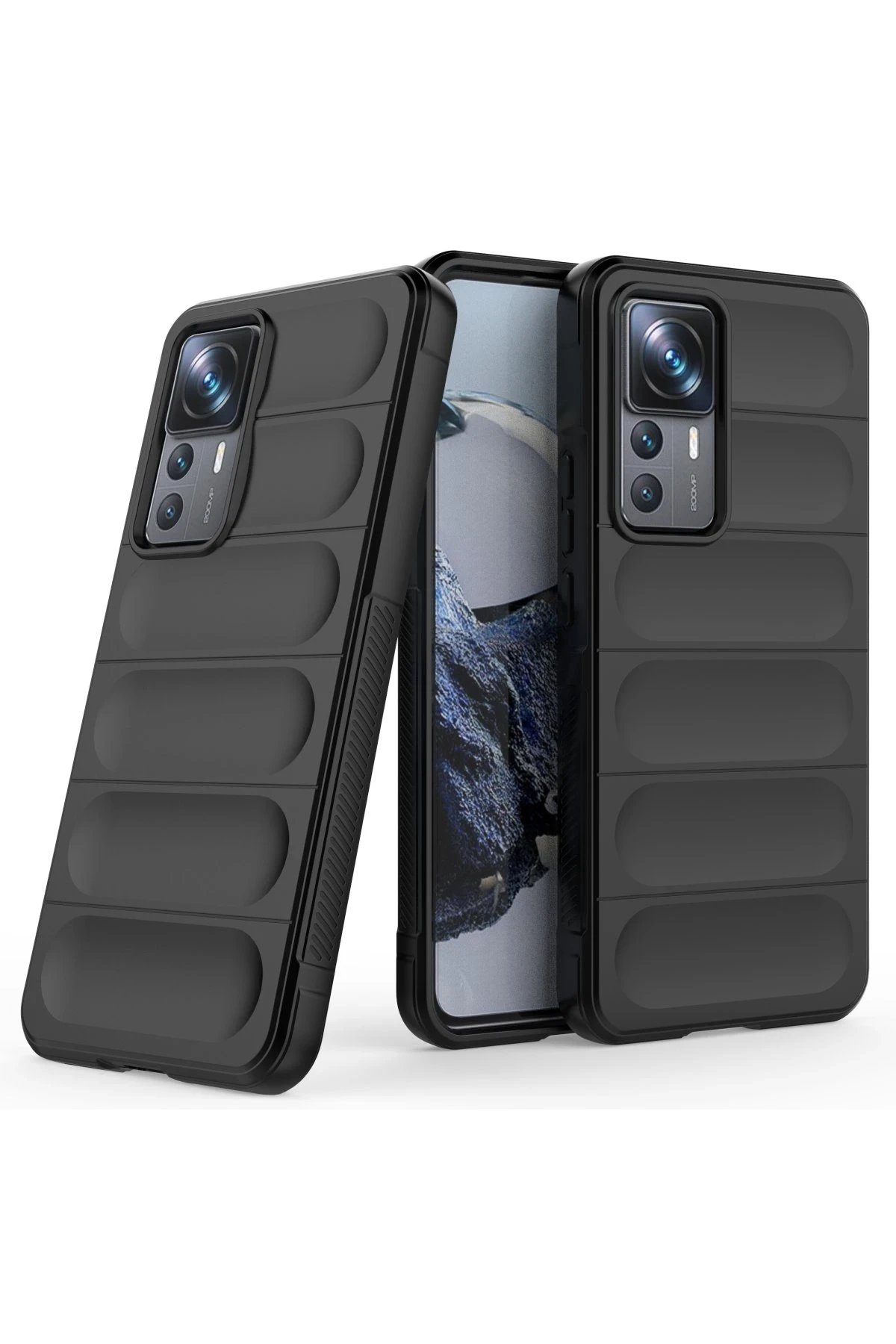 Newface Xiaomi Mi 12T Pro Kılıf Optimum Silikon - Siyah