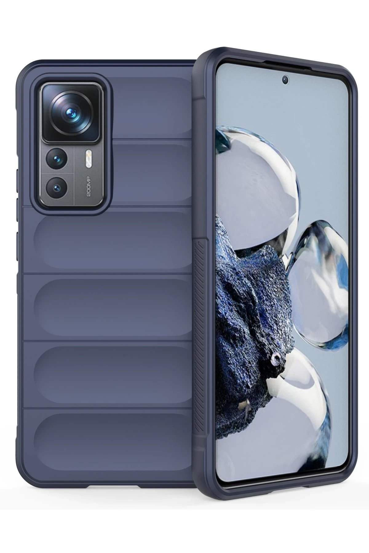 Newface Xiaomi Mi 12T Pro Kılıf Optimum Silikon - Lacivert