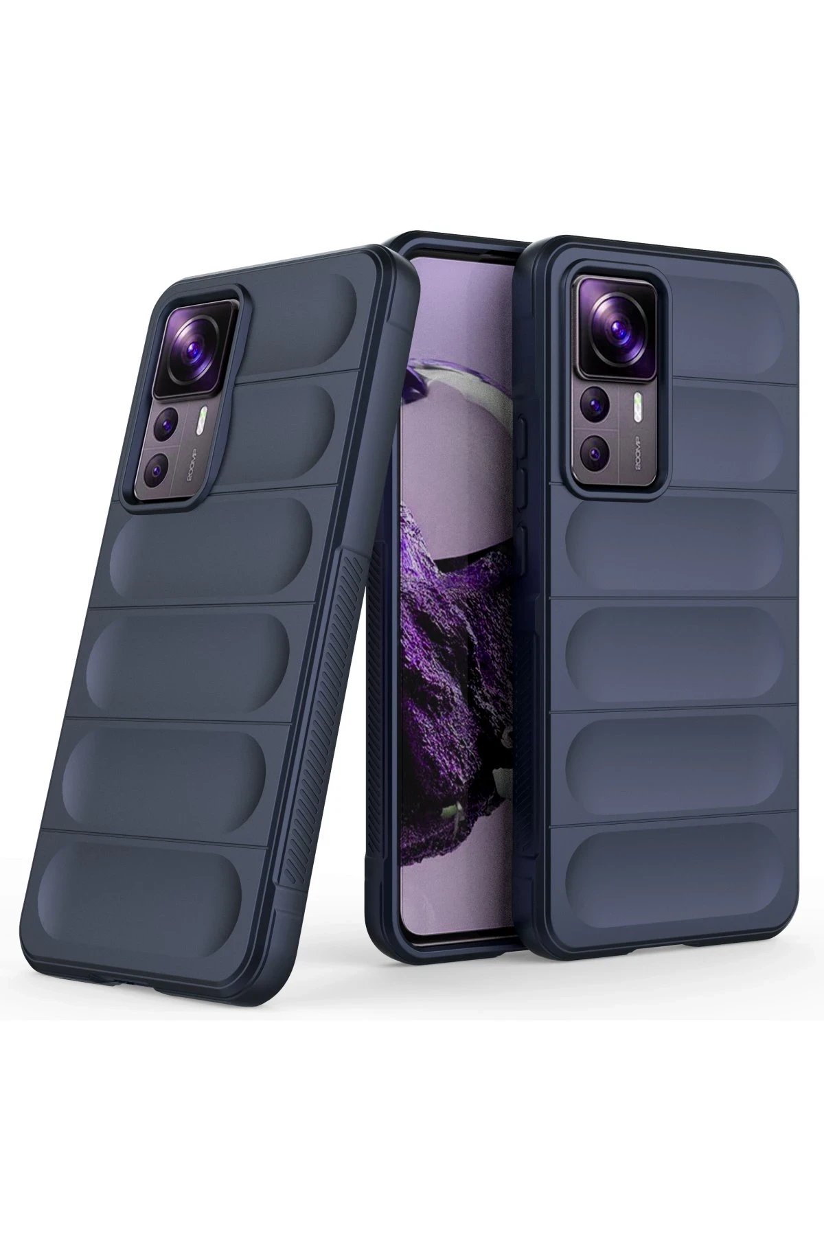 Newface Xiaomi Mi 12T Pro Kılıf Optimum Silikon - Lacivert