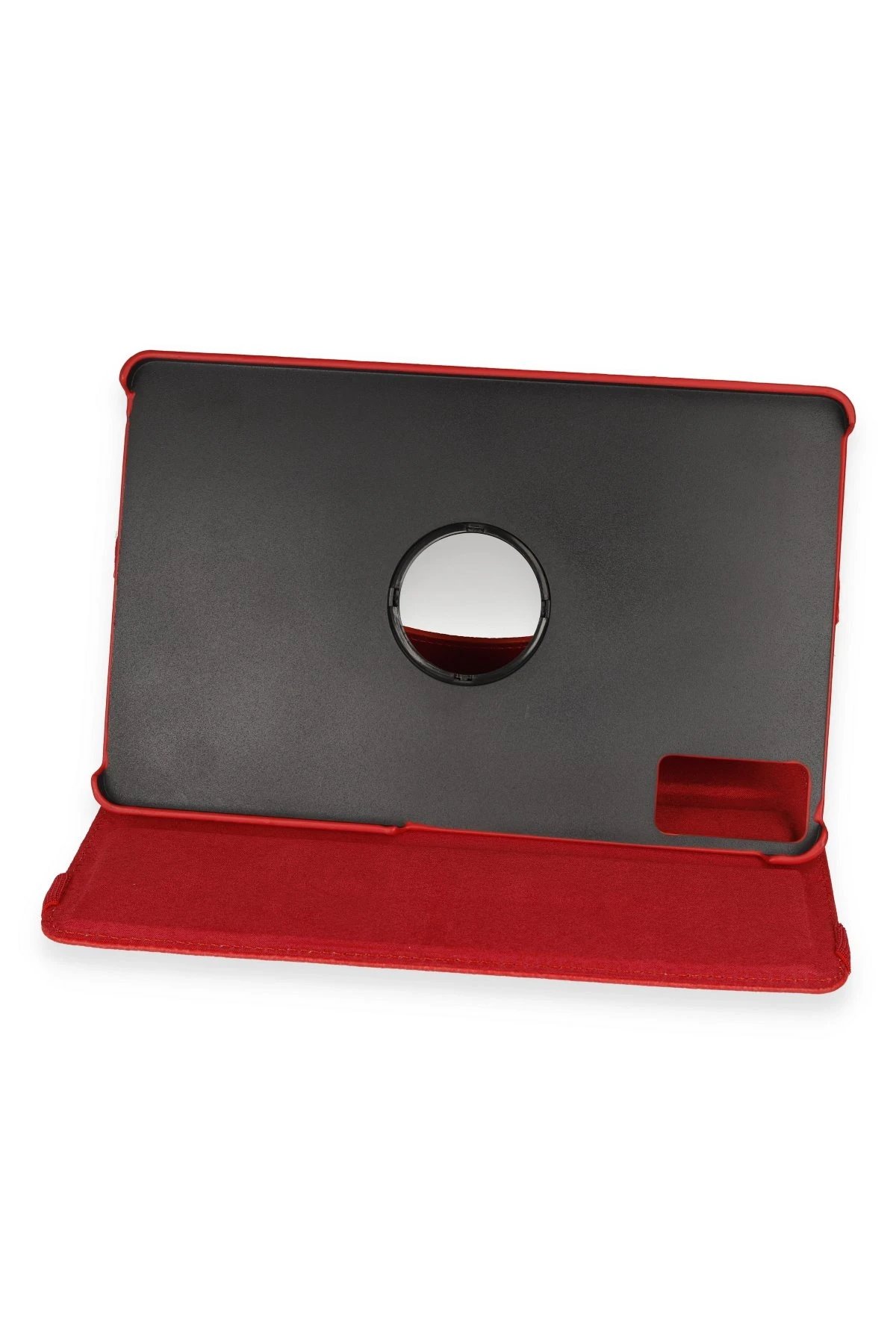 Newface Xiaomi Redmi Pad Kılıf 360 Tablet Deri Kılıf - Kırmızı