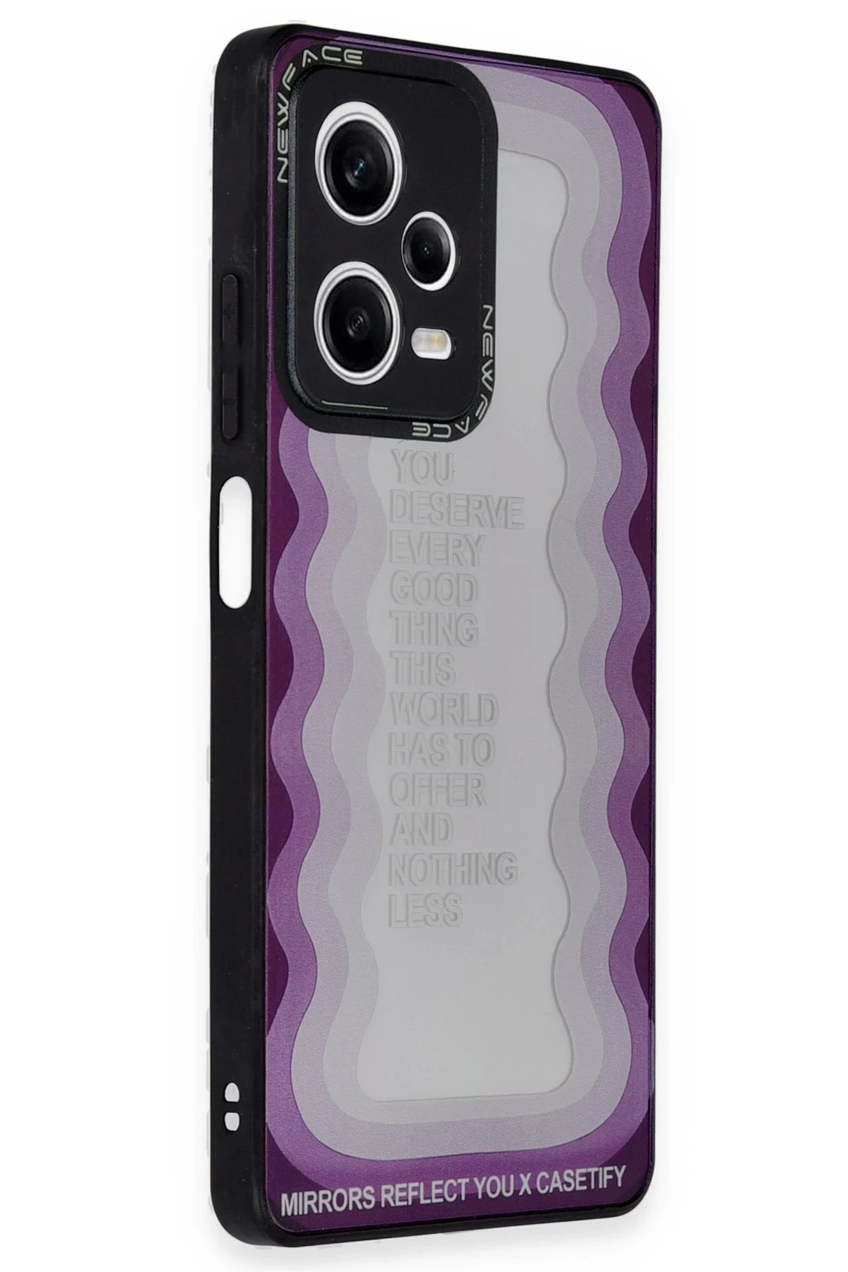 Newface Xiaomi Redmi Note 12 Pro 5G Kılıf Mirror Desenli Kapak - Mirror - 5