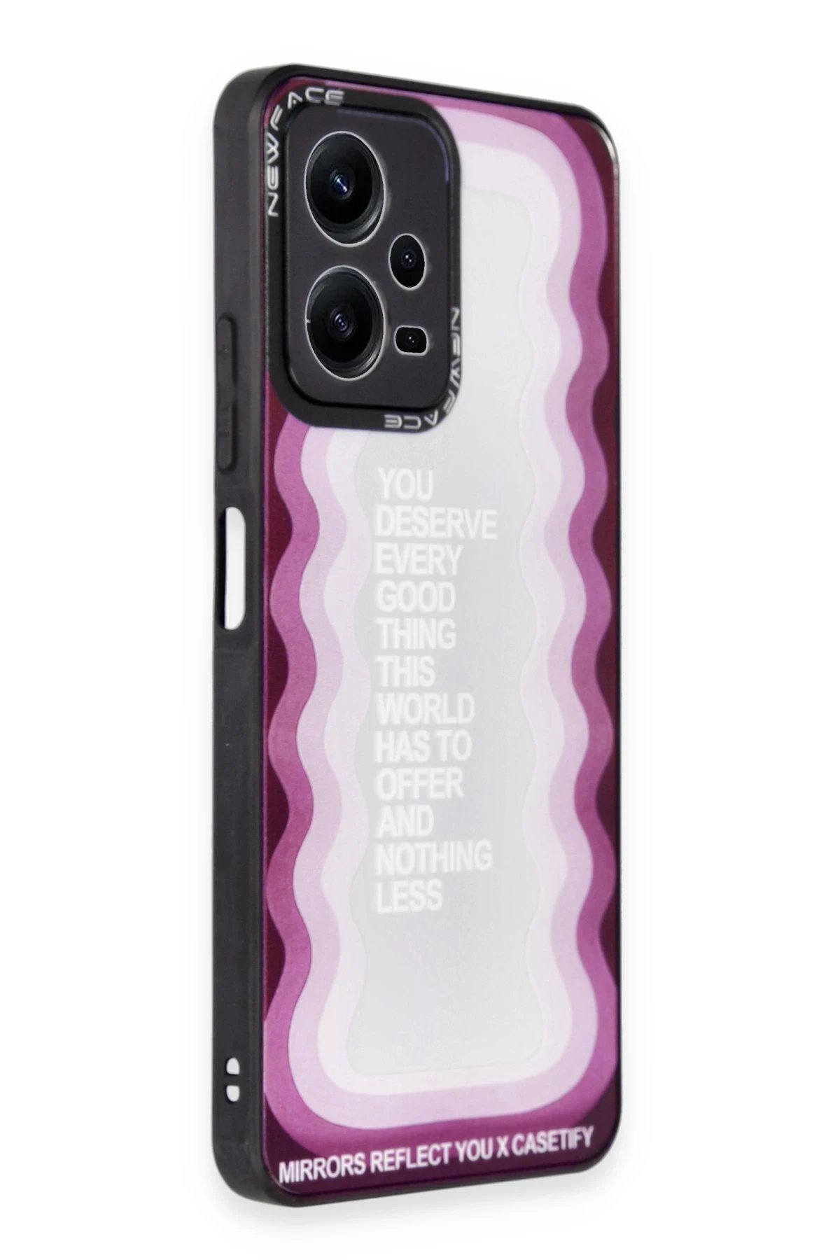 Newface Xiaomi Poco X5 Pro 5G Kılıf Mirror Desenli Kapak - Mirror - 5