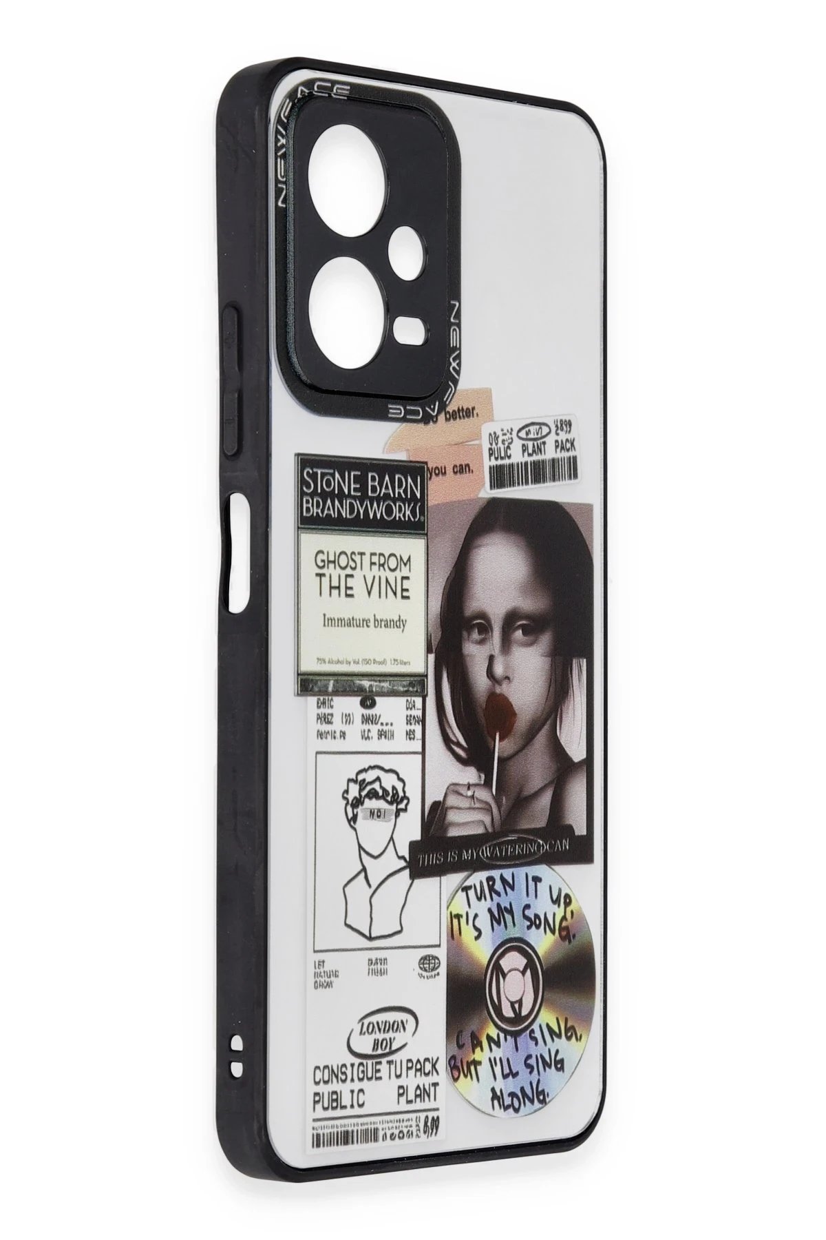 Newface Xiaomi Redmi Note 12 5G Kılıf Mirror Desenli Kapak - Mirror - 2