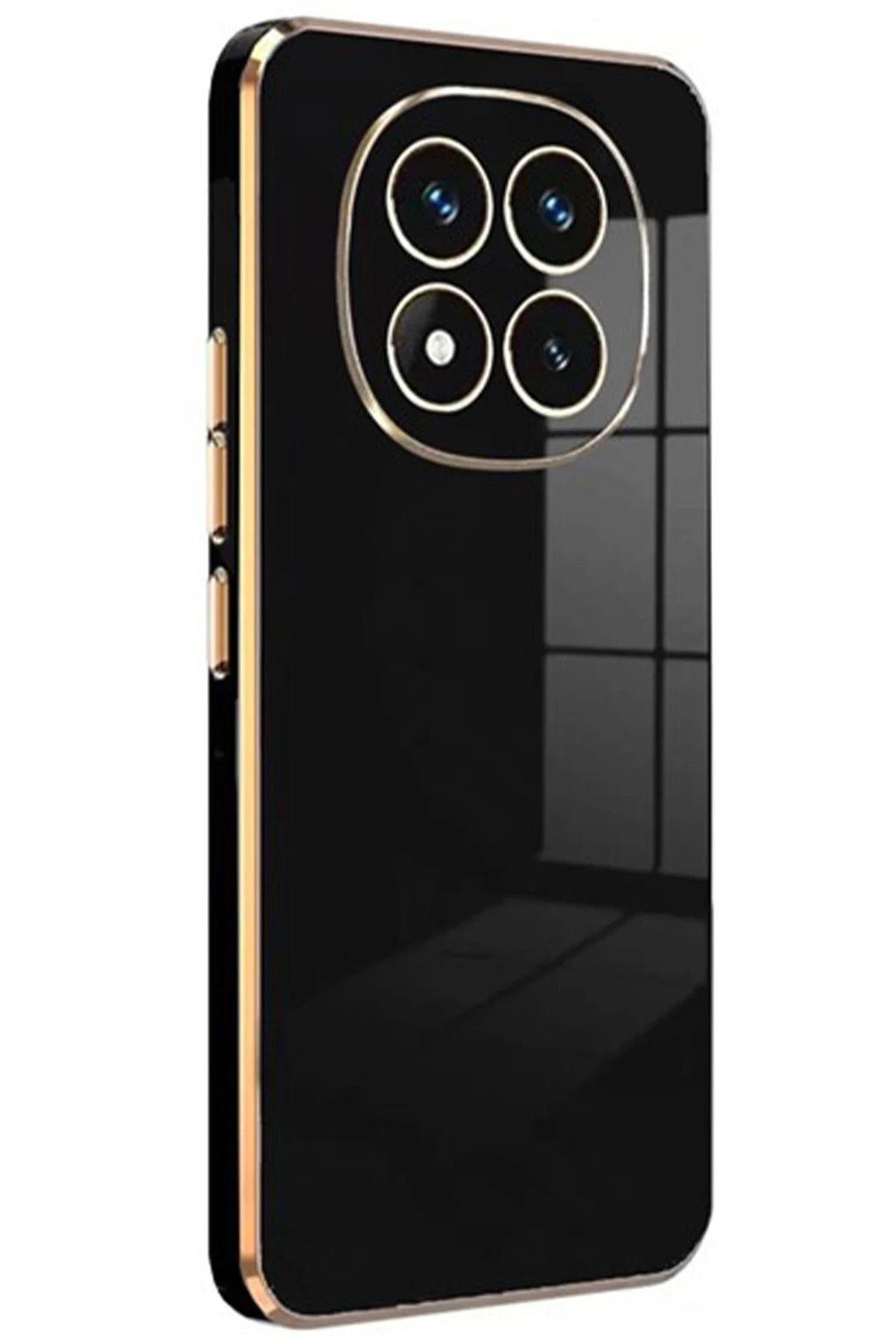 Newface Xiaomi Redmi Note 14 Pro 4G Kılıf Volet Silikon - Siyah