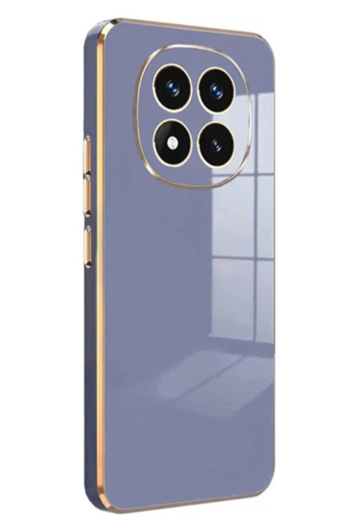 Newface Xiaomi Redmi Note 14 Pro 4G Kılıf Volet Silikon - Mavi