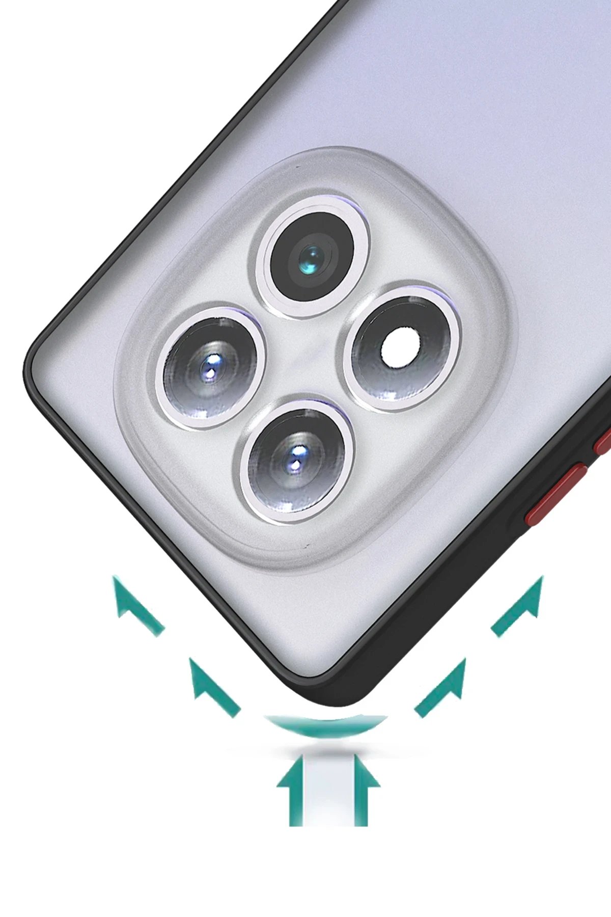 Newface Xiaomi Redmi Note 14 Pro 4G Kılıf Montreal Silikon Kapak - Siyah