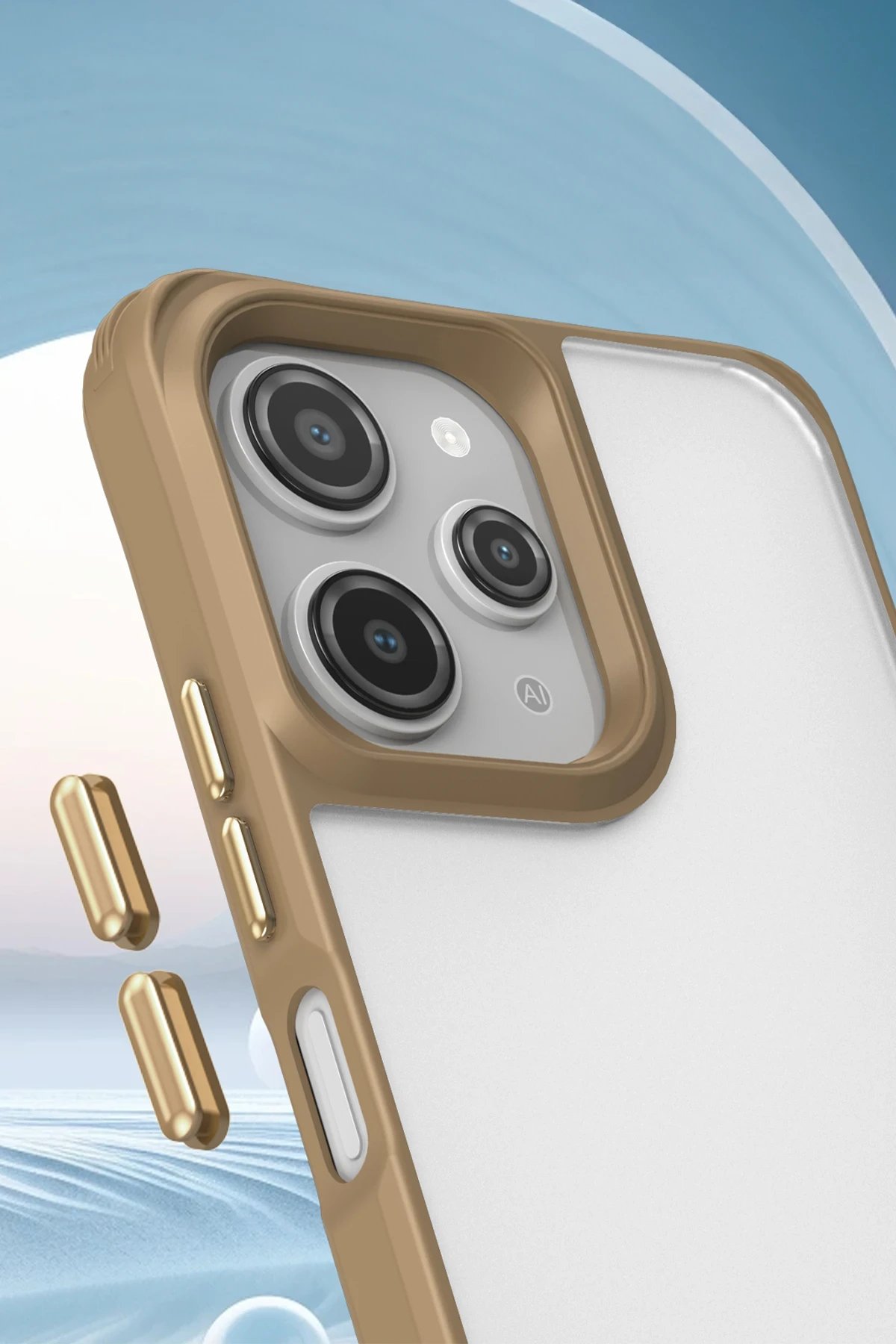 Newface Xiaomi Redmi 12 Kılıf Penta Silikon Kılıf - Siyah