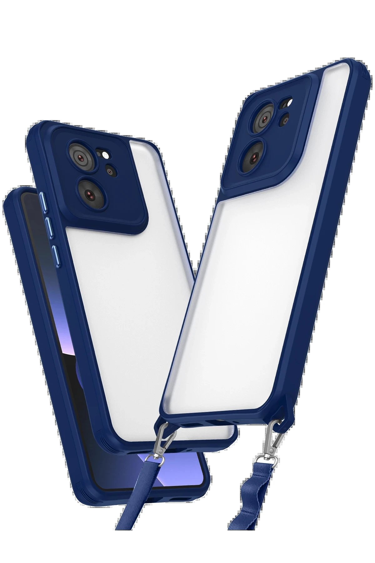 Newface Xiaomi Mi 13T Pro Kılıf Penta Silikon Kılıf - Lacivert