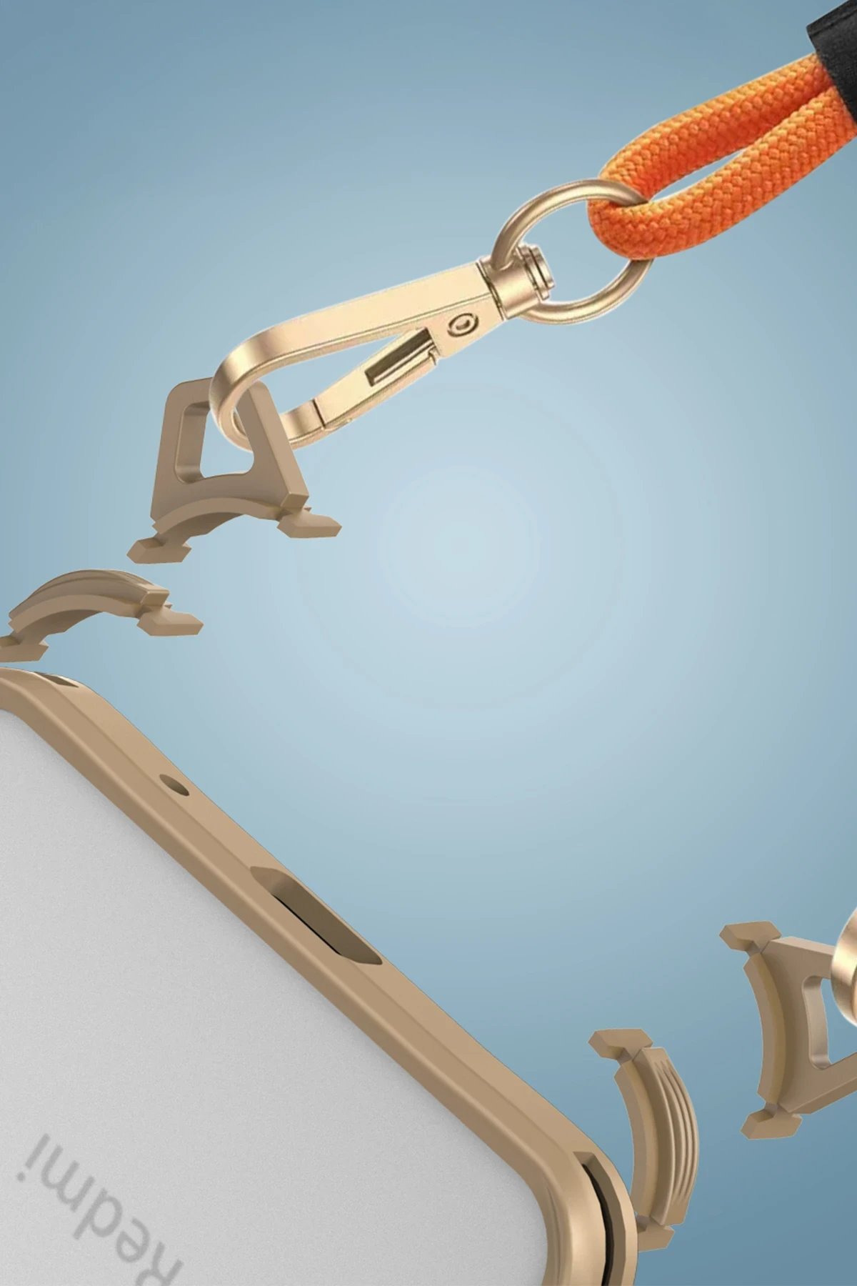 Newface Xiaomi Redmi A3 4G Kılıf Penta Silikon Kılıf - Siyah