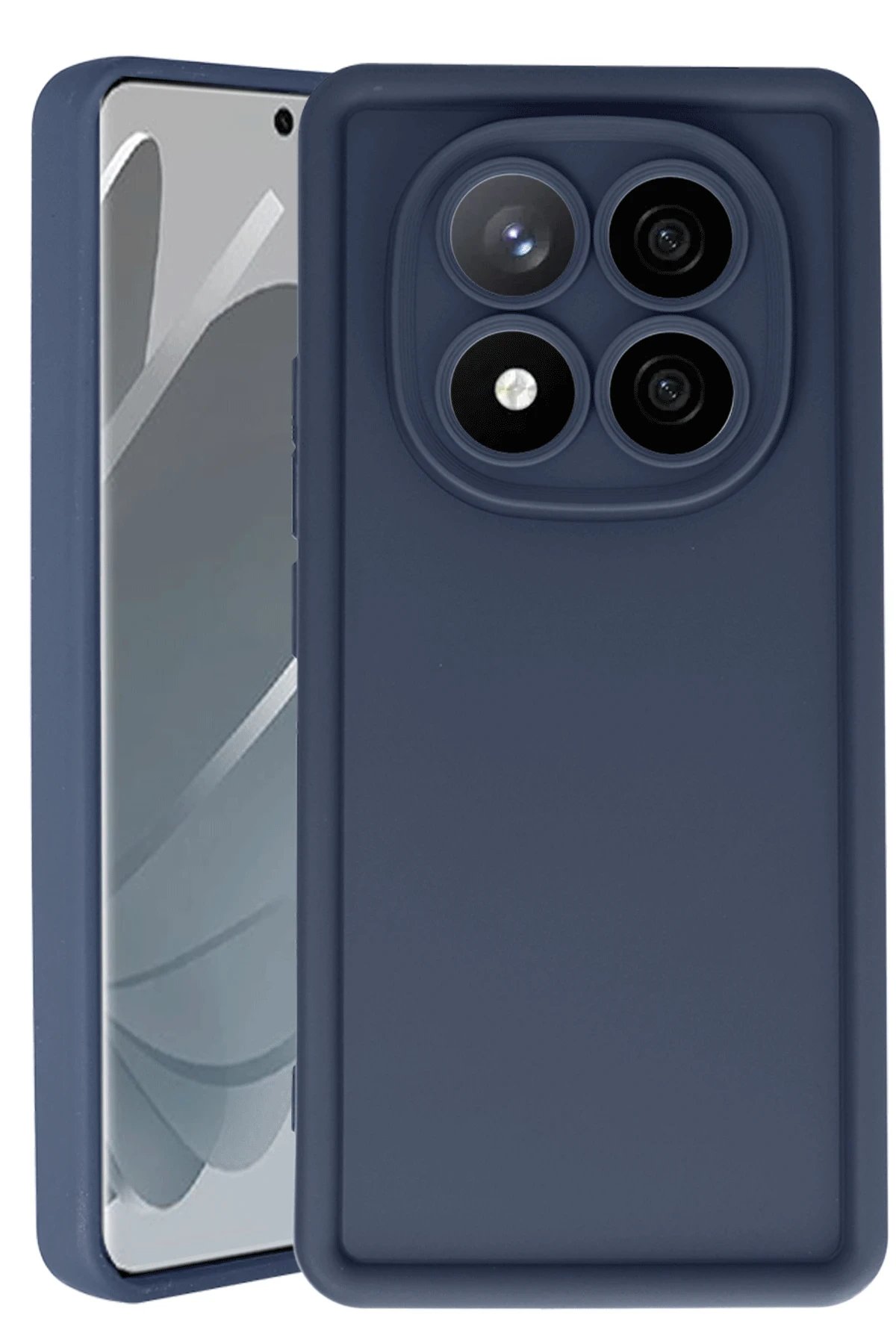 Newface Xiaomi Redmi Note 14 Pro 5G Kılıf Viera Silikon - Lacivert