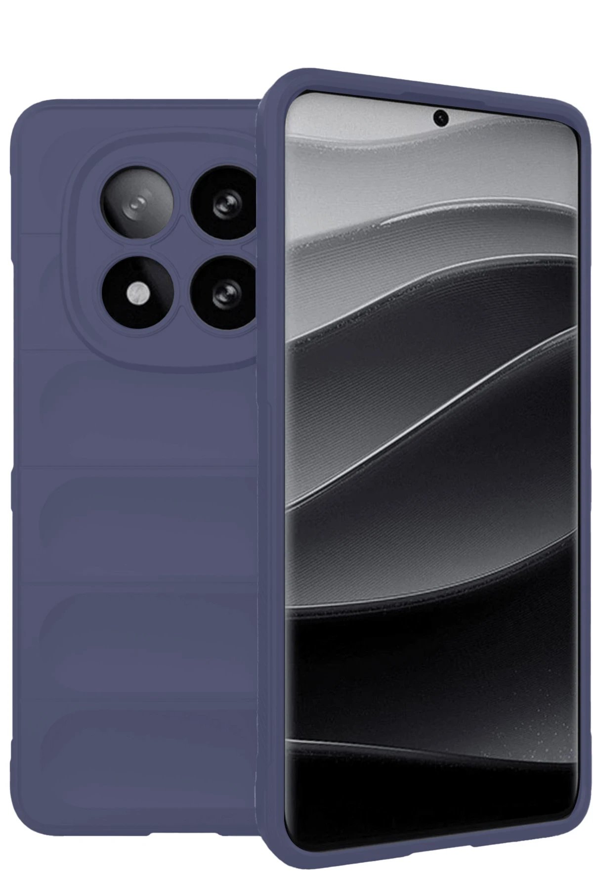 Newface Xiaomi Redmi Note 14 Pro 5G Kılıf Optimum Silikon - Lacivert