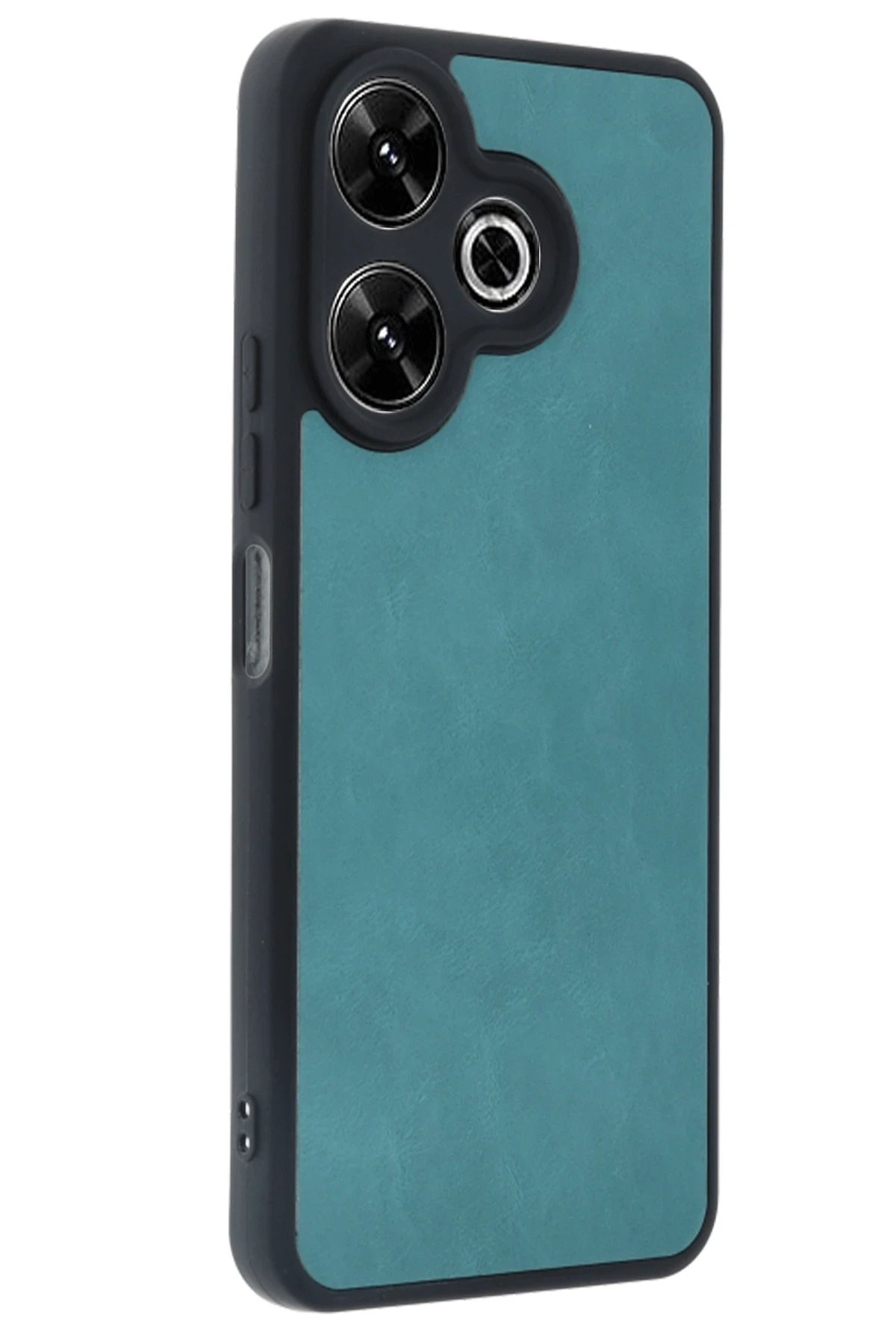 Newface Xiaomi Redmi 13 4G Kılıf Aras Deri Kapak - Açık Yeşil