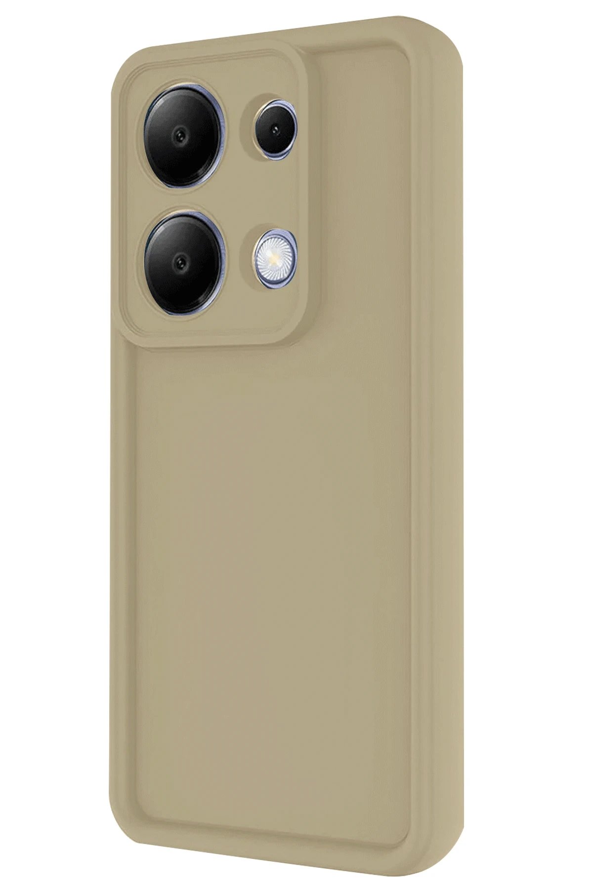 Newface Xiaomi Redmi Note 13 Pro 4G Kılıf Viera Silikon - Krem