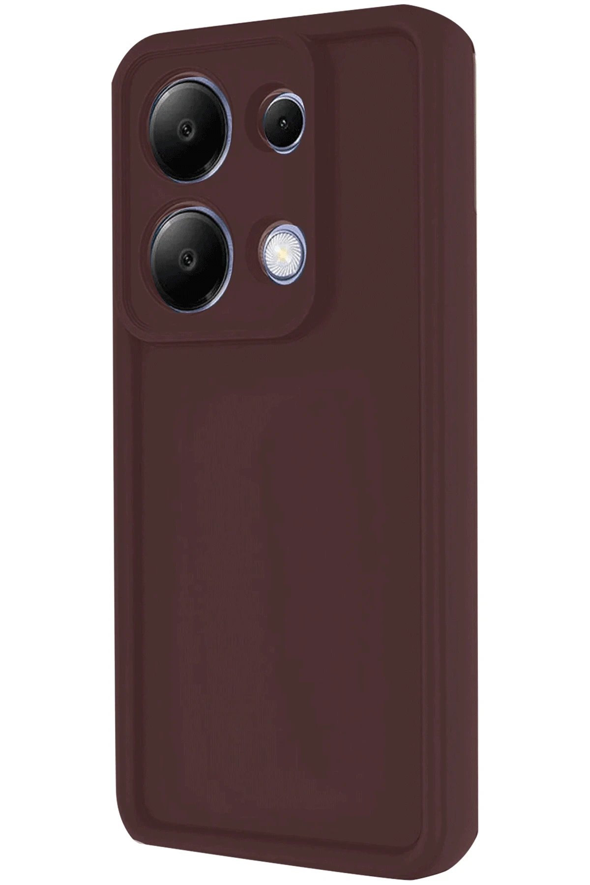 Newface Xiaomi Redmi Note 13 Pro 4G Kılıf Viera Silikon - Bordo