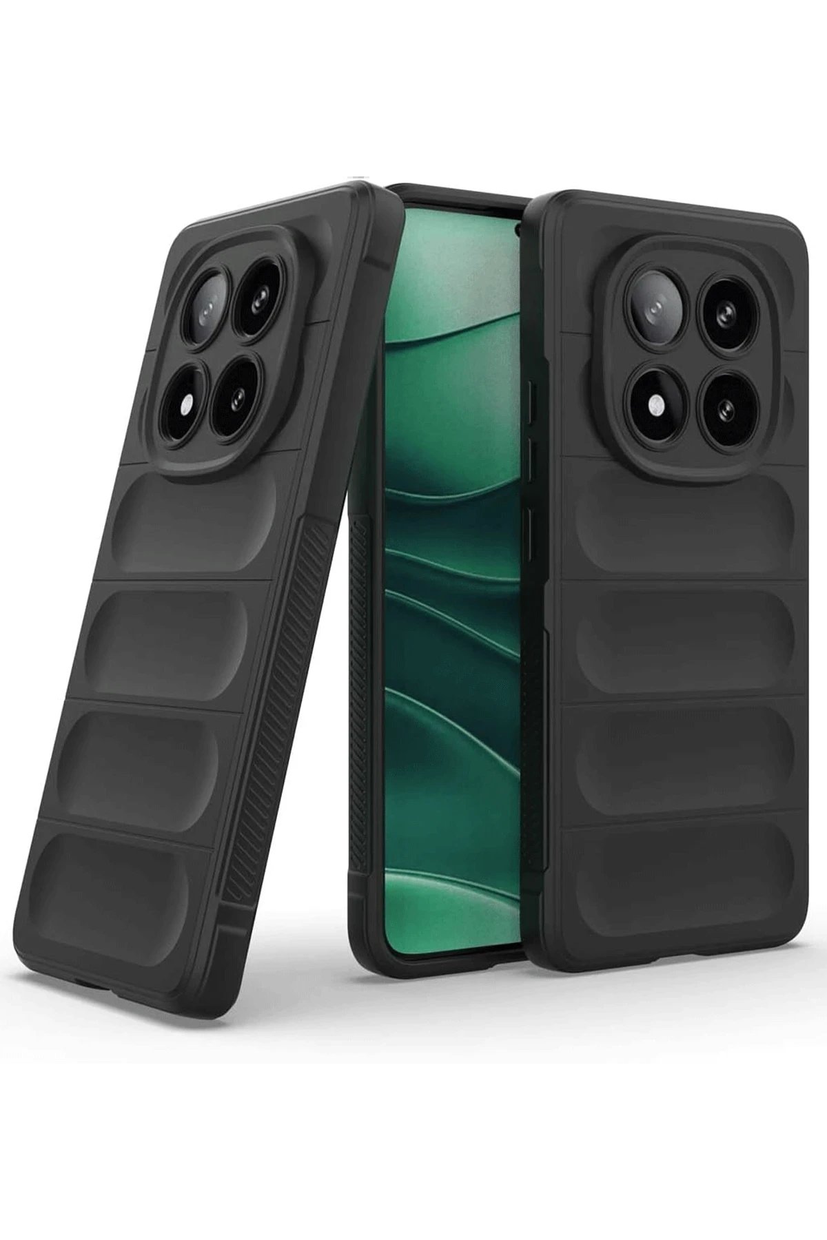 Newface Xiaomi Redmi Note 14 Pro 4G Kılıf Optimum Silikon - Siyah