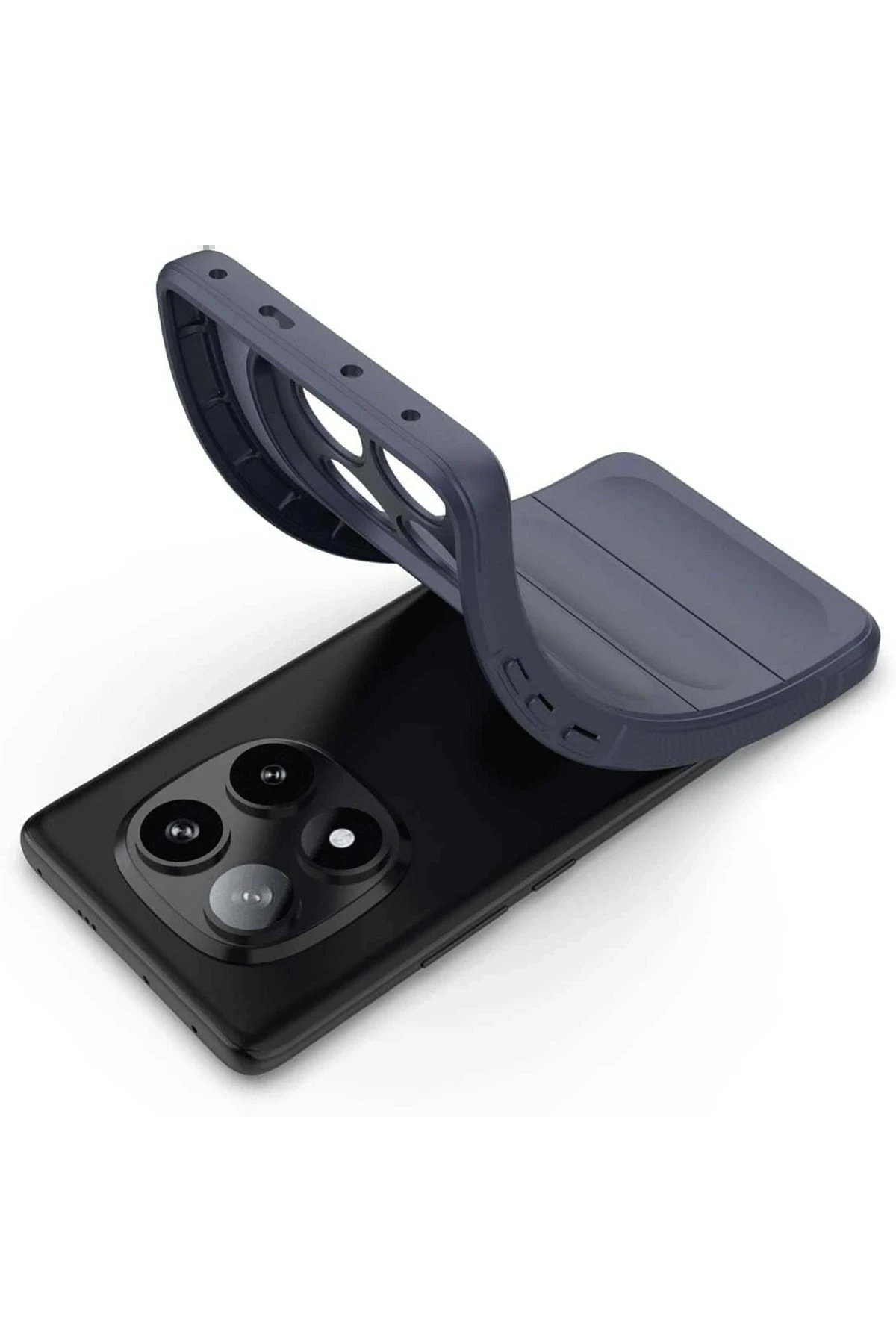 Newface Xiaomi Redmi Note 14 Pro 4G Kılıf Optimum Silikon - Koyu Yeşil