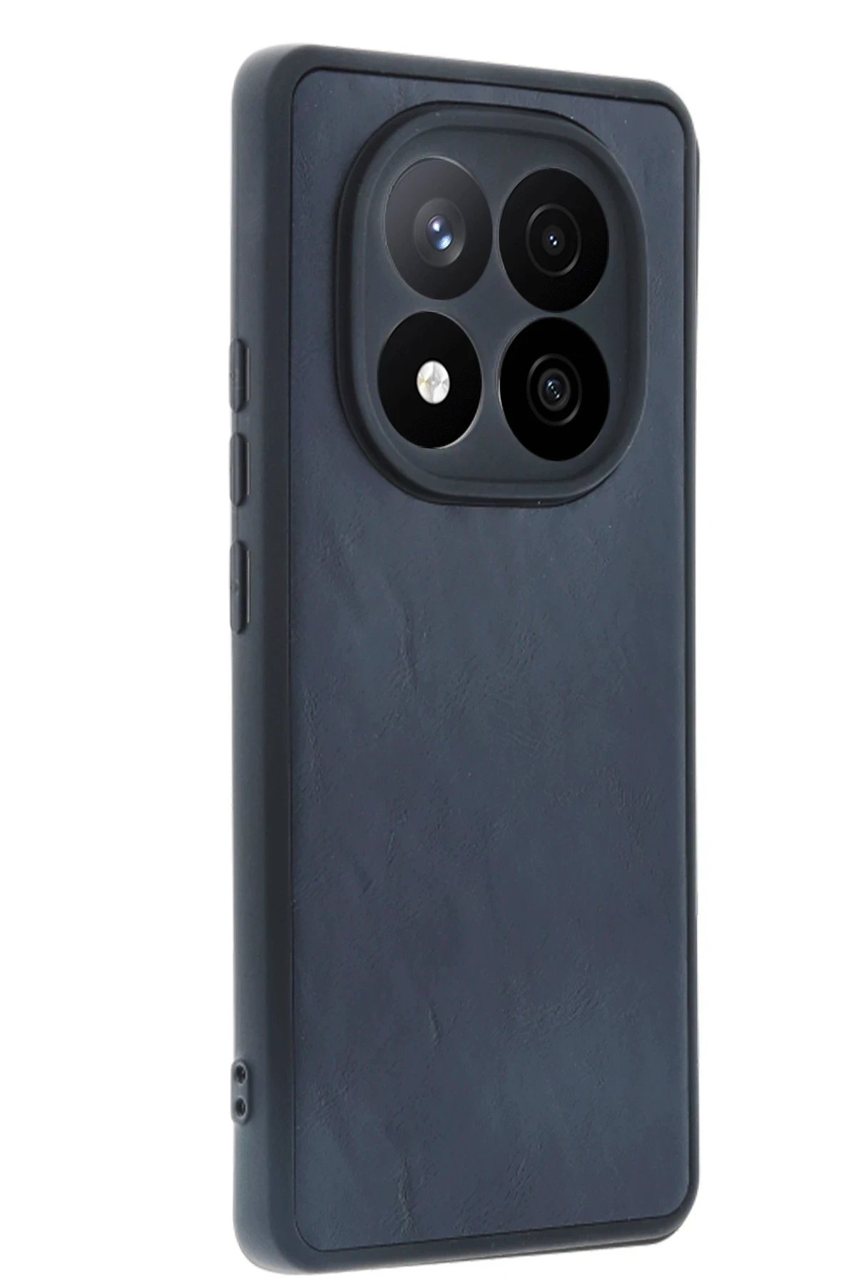 Newface Xiaomi Redmi Note 14 Pro 4G Kılıf Aras Deri Kapak - Lacivert