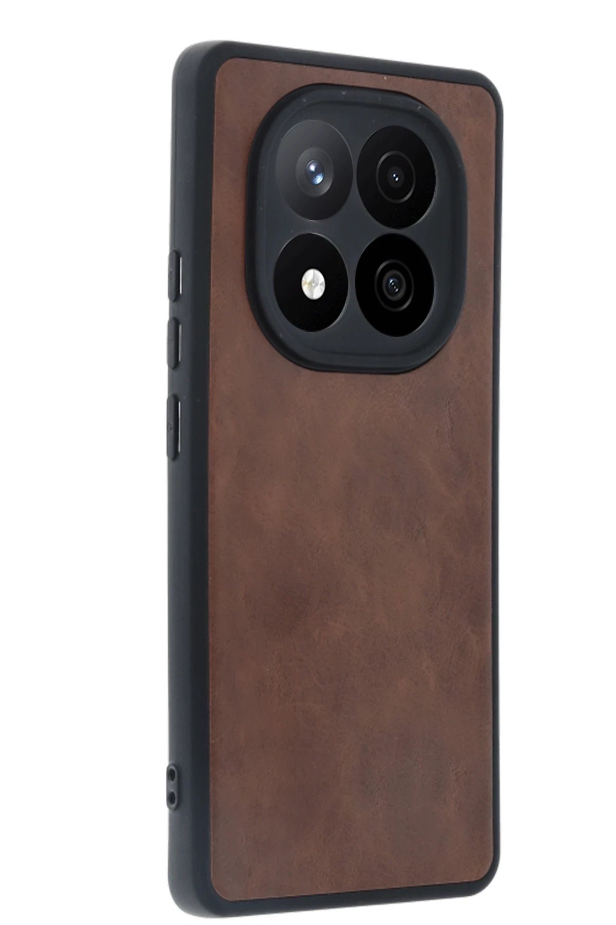 Newface Xiaomi Redmi Note 14 Pro 4G Kılıf Aras Deri Kapak - Taba