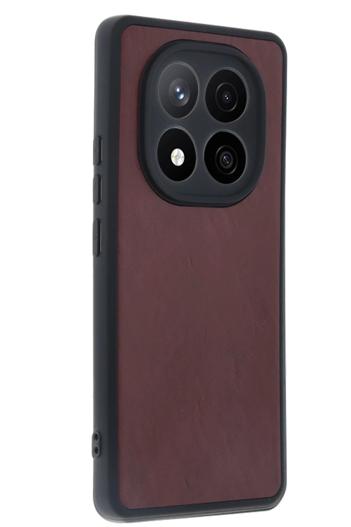 Newface Xiaomi Redmi Note 14 Pro 4G Kılıf Aras Deri Kapak - Bordo