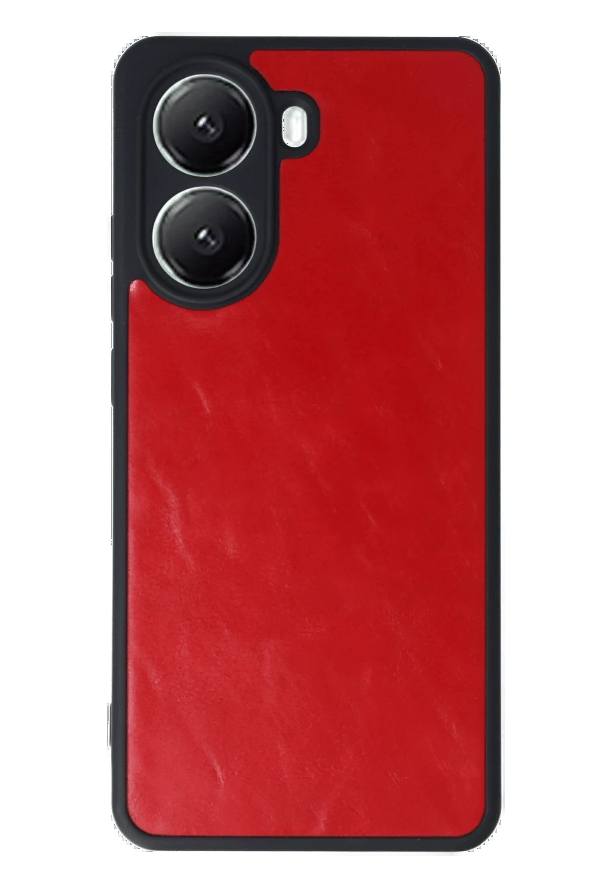 Newface Xiaomi Poco X7 Pro Kılıf Aras Deri Kapak - Kırmızı