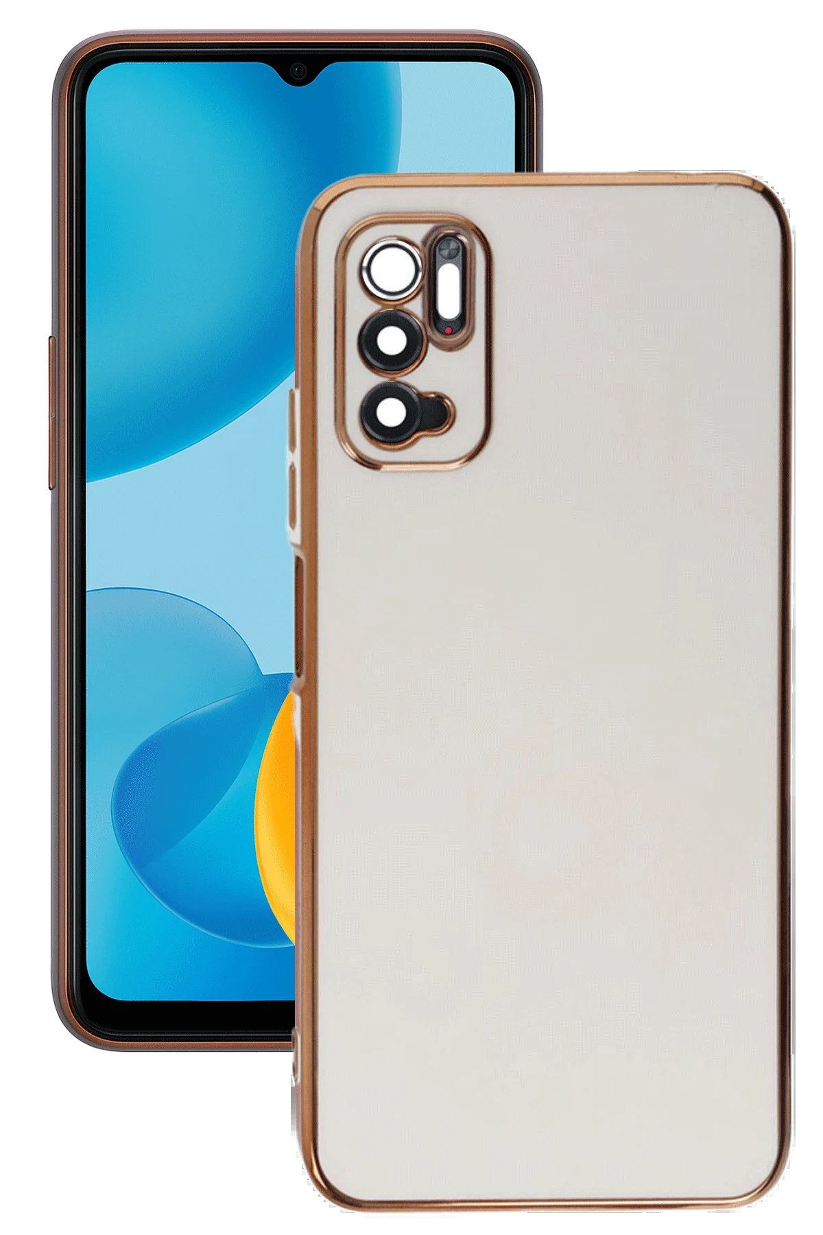 Newface Xiaomi Redmi Note 11 SE Kılıf Volet Silikon - Beyaz