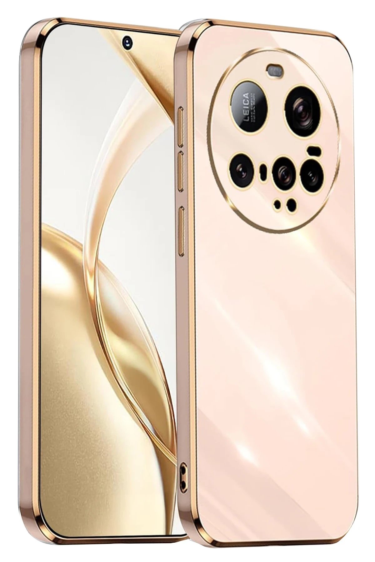 Newface Xiaomi Mi 15 Ultra Kılıf Volet Silikon - Pembe