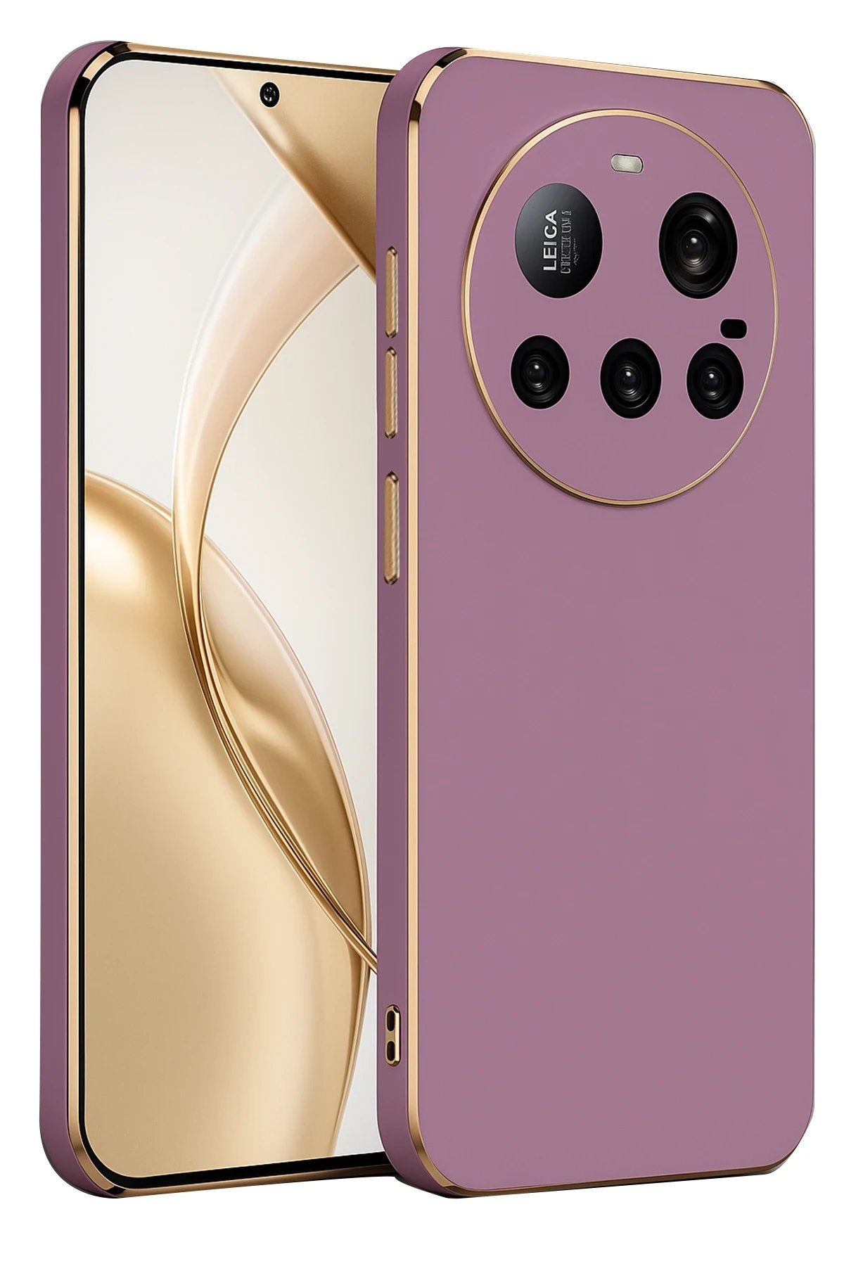 Newface Xiaomi Mi 15 Ultra Kılıf Volet Silikon - Mor