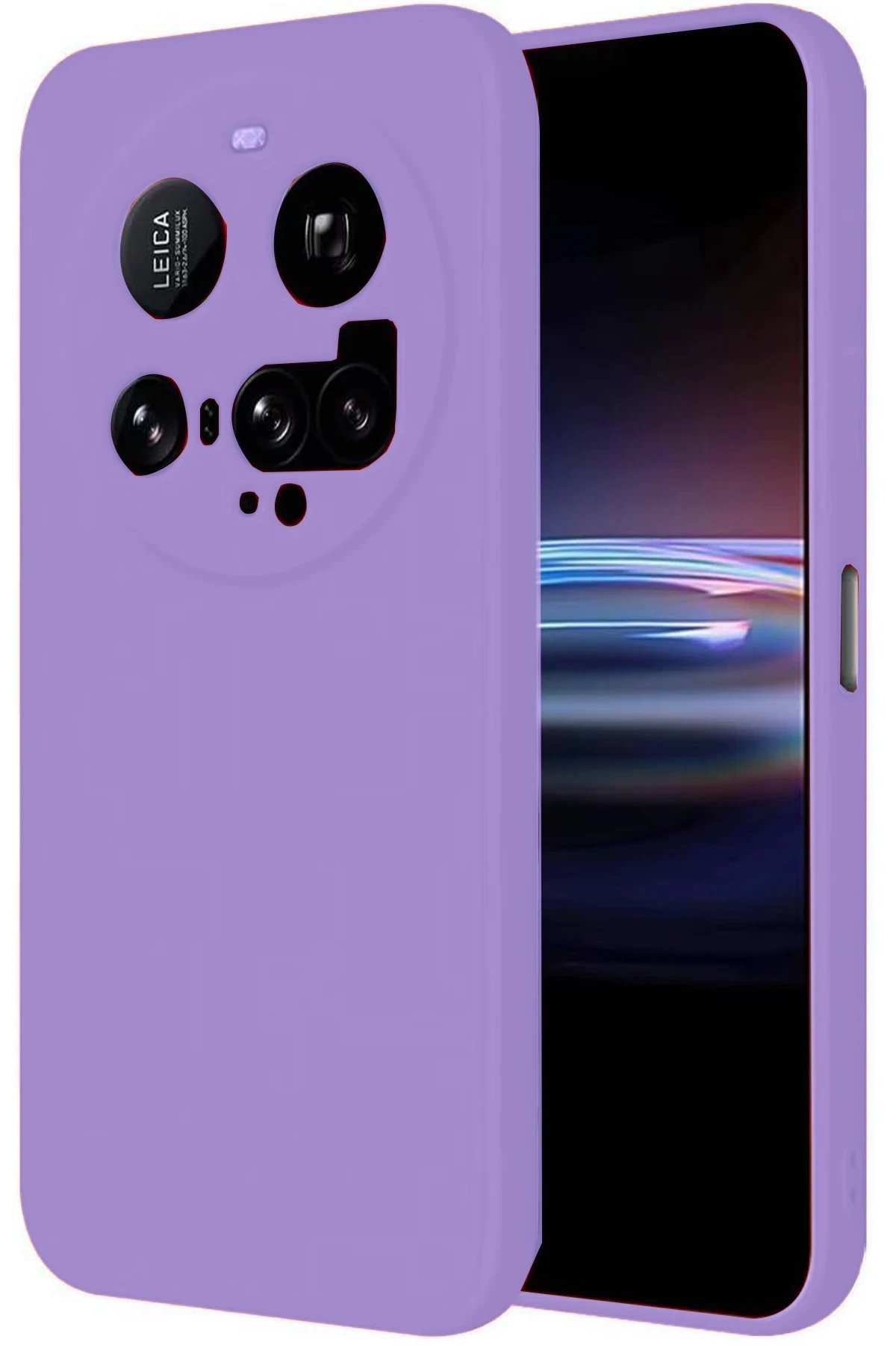 Newface Xiaomi Mi 15 Ultra Kılıf Nano içi Kadife Silikon - Lila