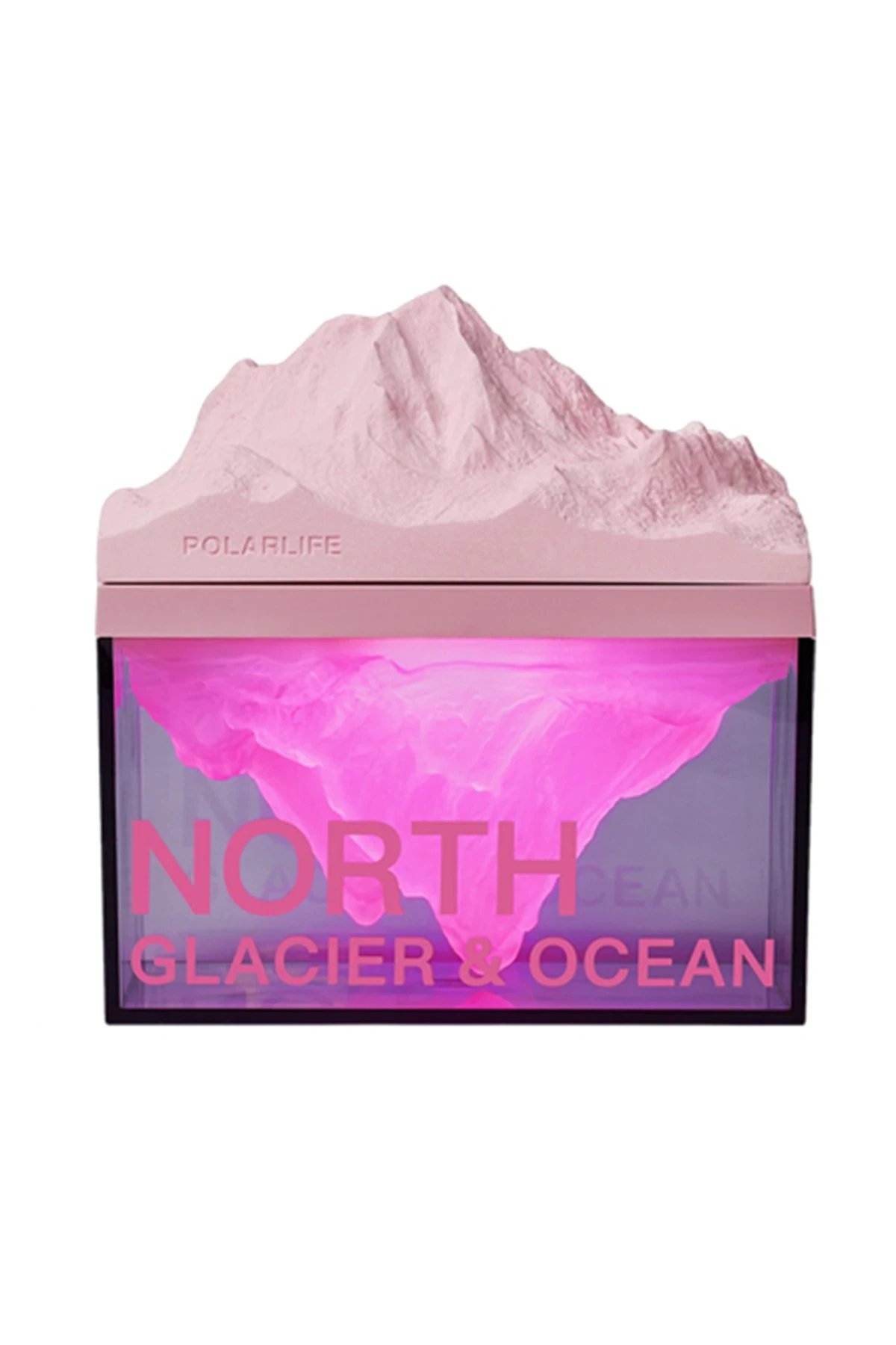 Newface Z4 Kuzey Okyanus Temalı Gece Lambası Özellikli BT Kablosuz Hoparlör - Pembe