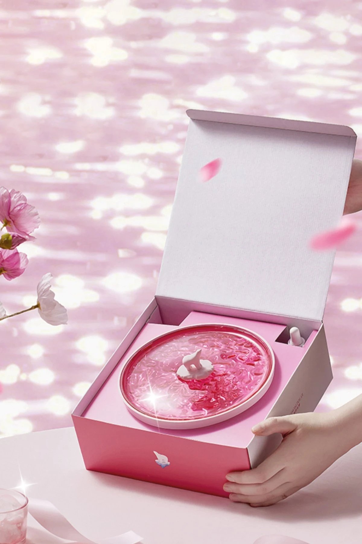 Newface Z5 Arktik Okyanus Temalı BT Kablosuz Hoparlör - Pembe