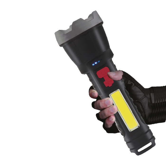 PT-6106 USB ŞARJLI EL FENERİ