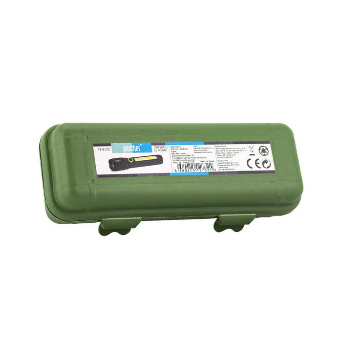 PT-4172 P50 LED USB ŞARJLI FENER