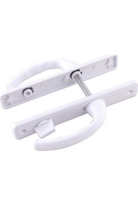 POŞETLİ BANYO-WC - KİLİTLİ BEYAZ PVC KAPI KOLU