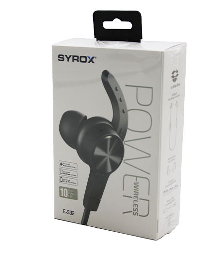 POWER BT WIRELESS MAGNET BLUETOOTH KABLOSUZ MIKNATISLI SPOR KULAKLIK E-S32