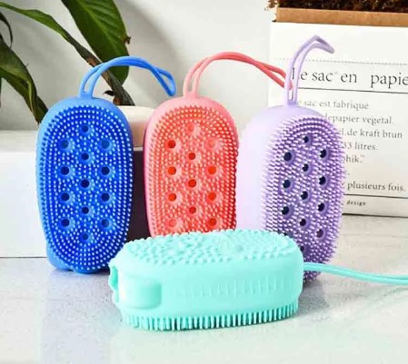 Silikon Banyo Kesesi Süngerli