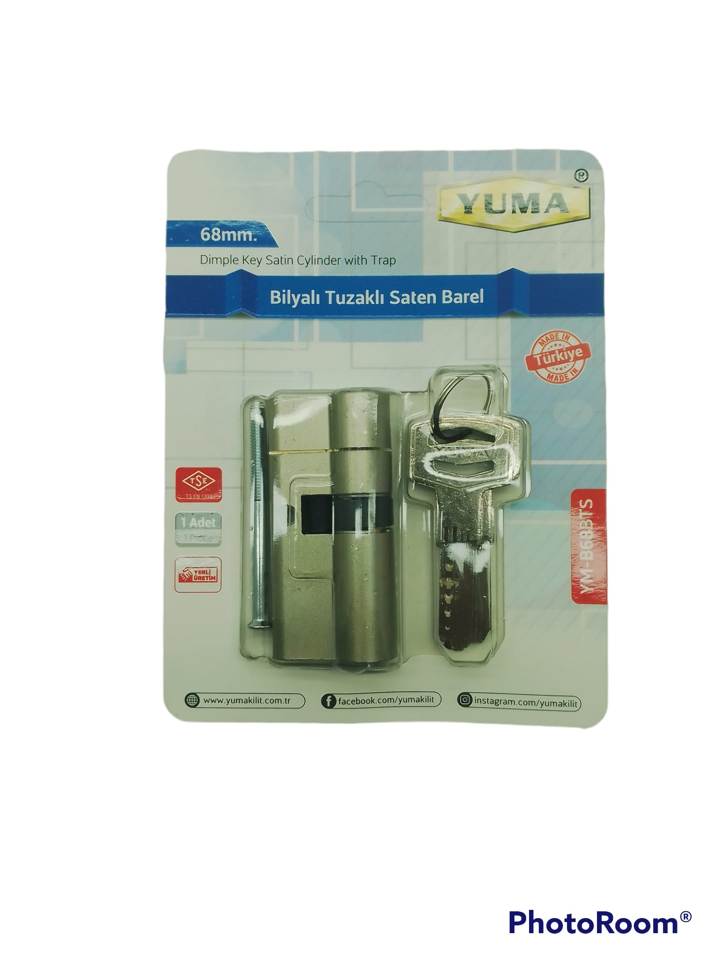 TUZAKLI BİLYALI BEYAZ BAREL