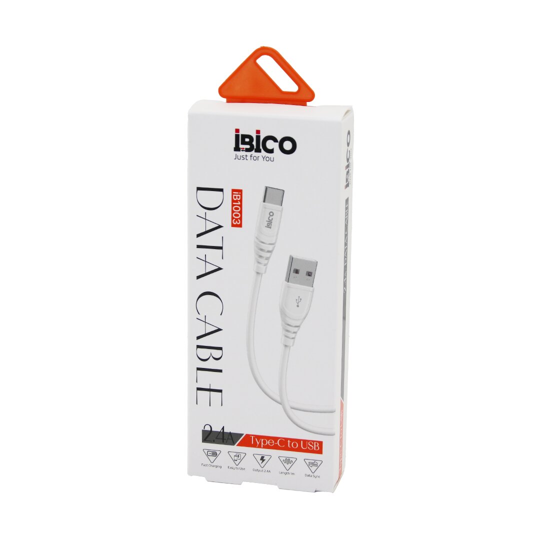 TYPE-C - USB  CEP TELEFON - DATA ŞARJ KABLOSU  2.4A - 1MT