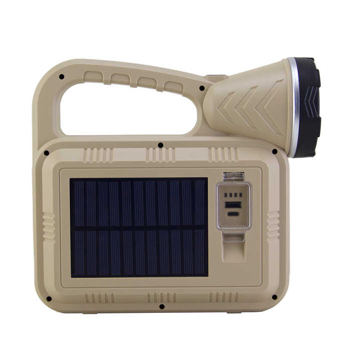 USB ŞARJLI SOLAR EL FENERİ PT-2209