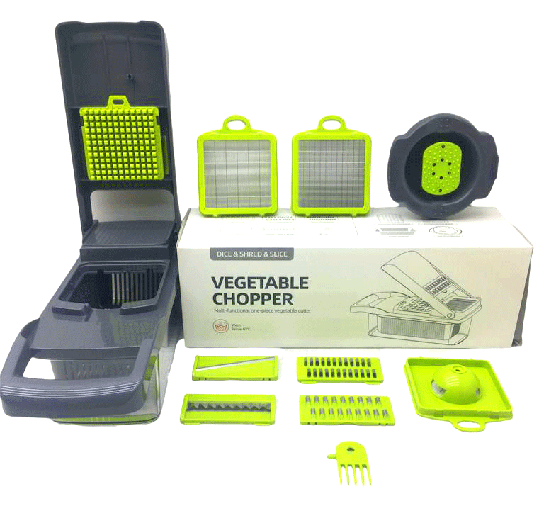 VEGETABLE CHOPPER-094 NiCER DİCER DİLİMLEME - DOĞRAYICI RENDE SETİ