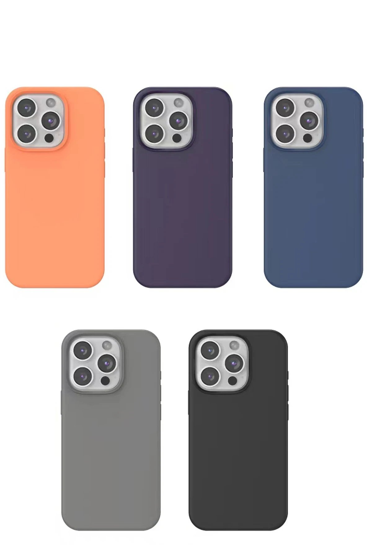 Venco iPhone 15 Pro Max Home Magsafe Kapak - Derin Mor