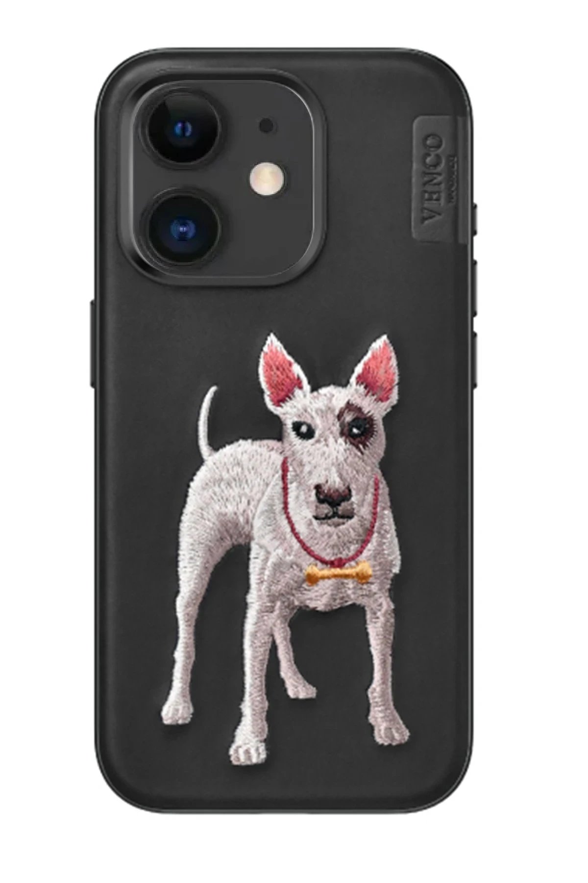 Venco iPhone 11 Perma Desenli Kapak - Siyah