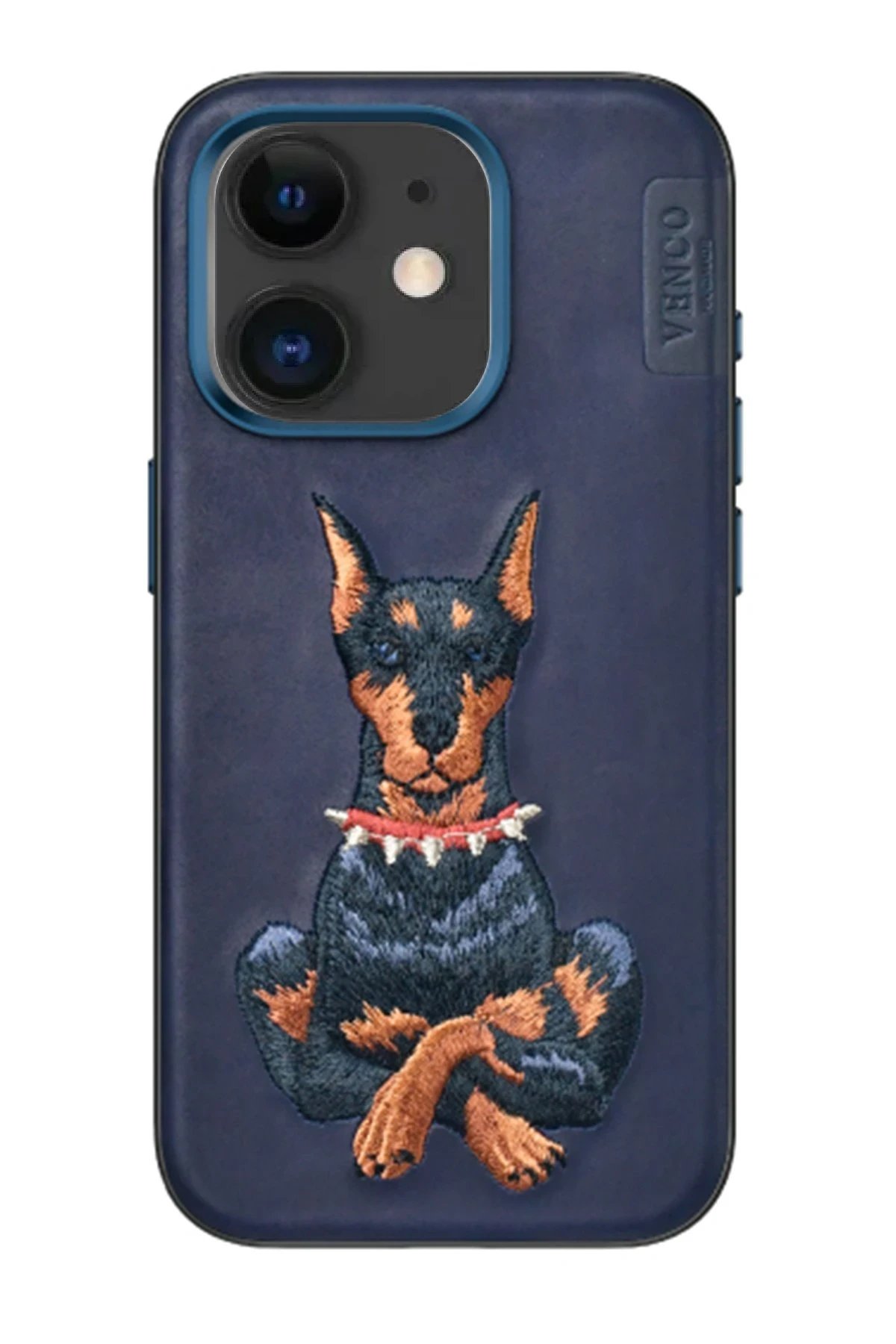 Venco iPhone 11 Perma Desenli Kapak - Lacivert