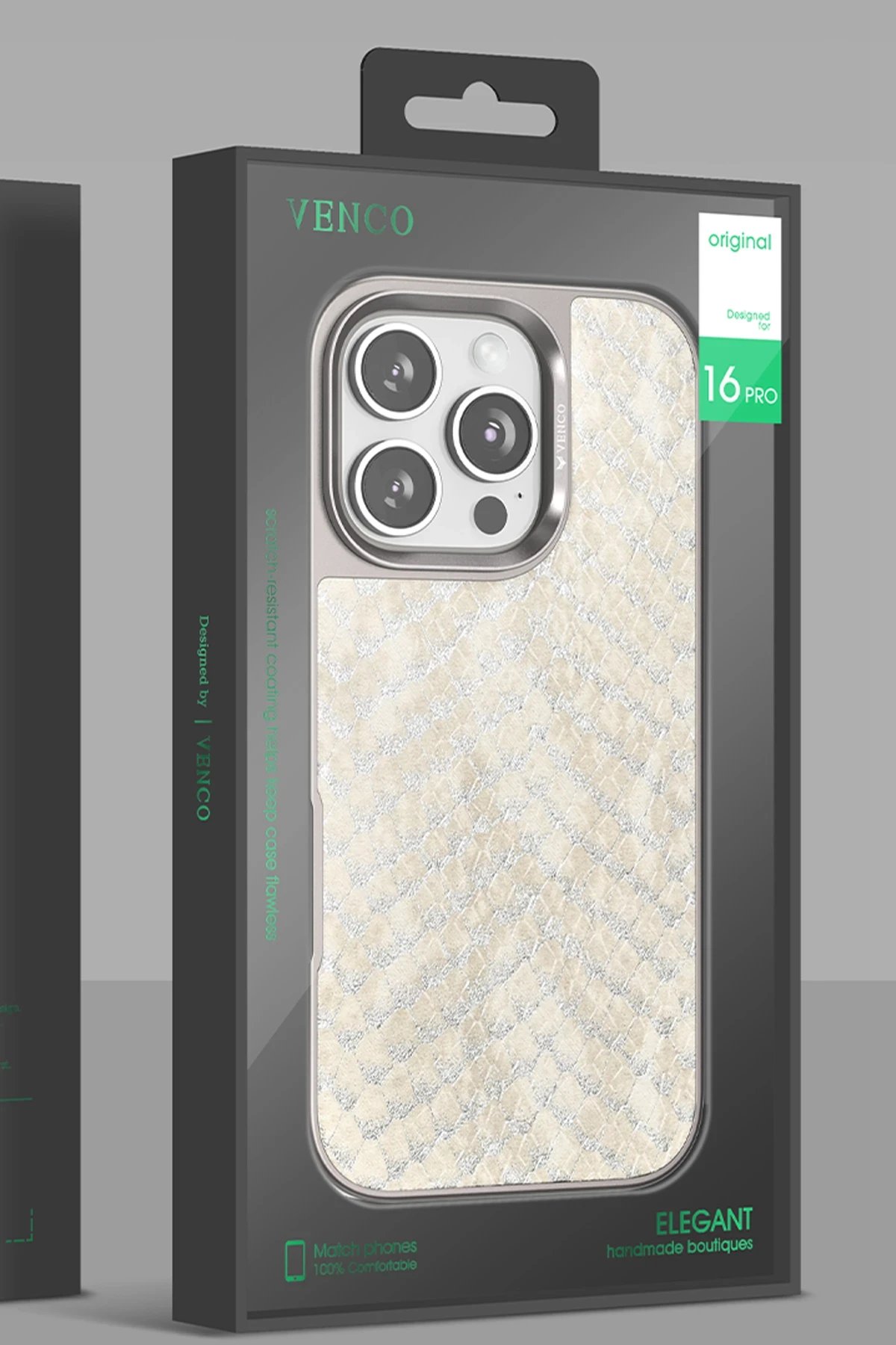 Venco iPhone 16 Pro Viper Kapak - Titan Gri